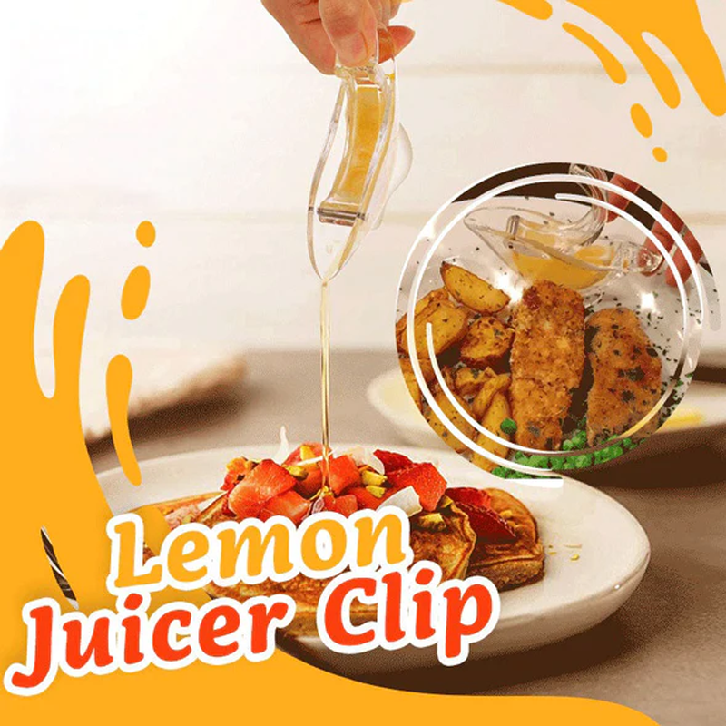 Transparent Manual Lemon Juicer with Bird Design