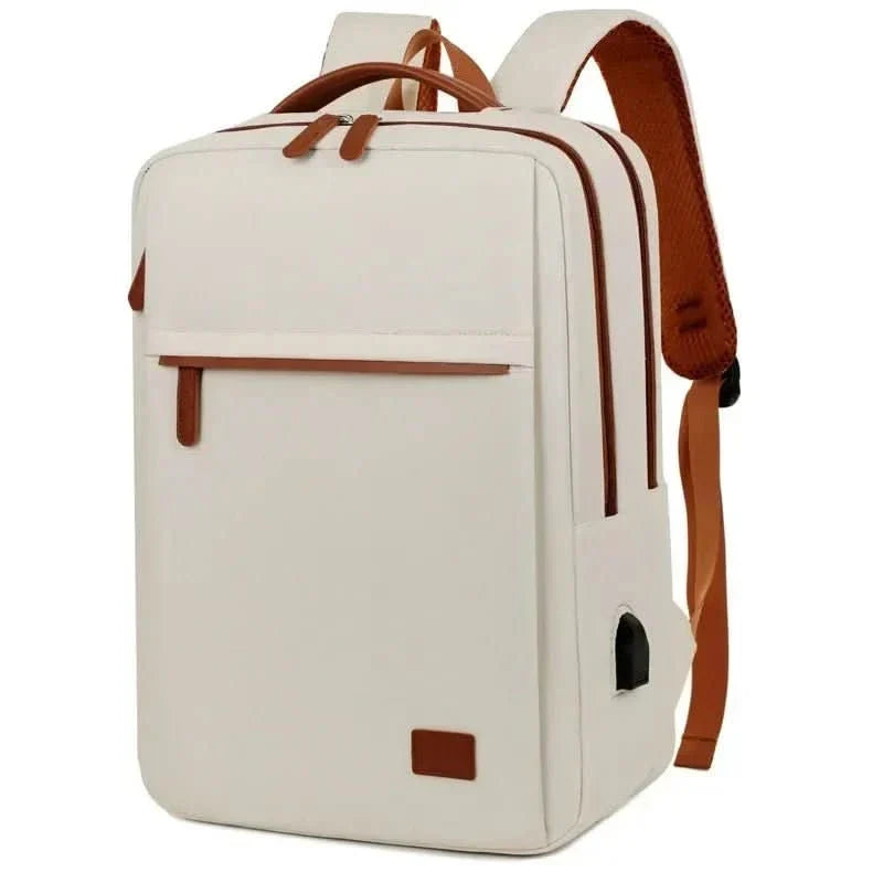 Travel Backpack with Laptop Compartment and USB Port for Everyday & Business Trips
