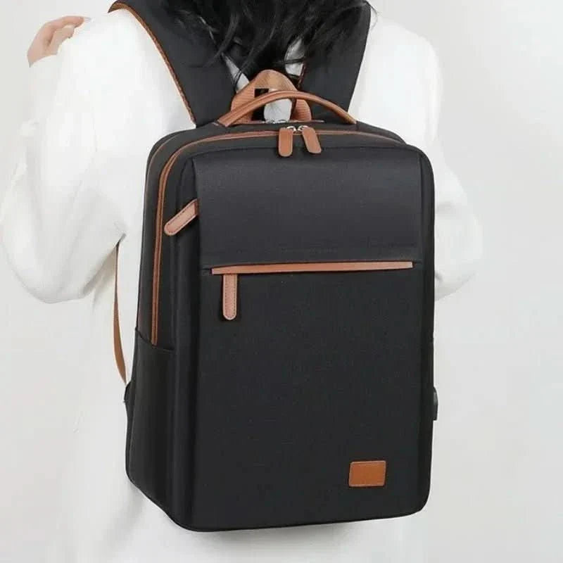 Travel Backpack with Laptop Compartment and USB Port for Everyday & Business Trips