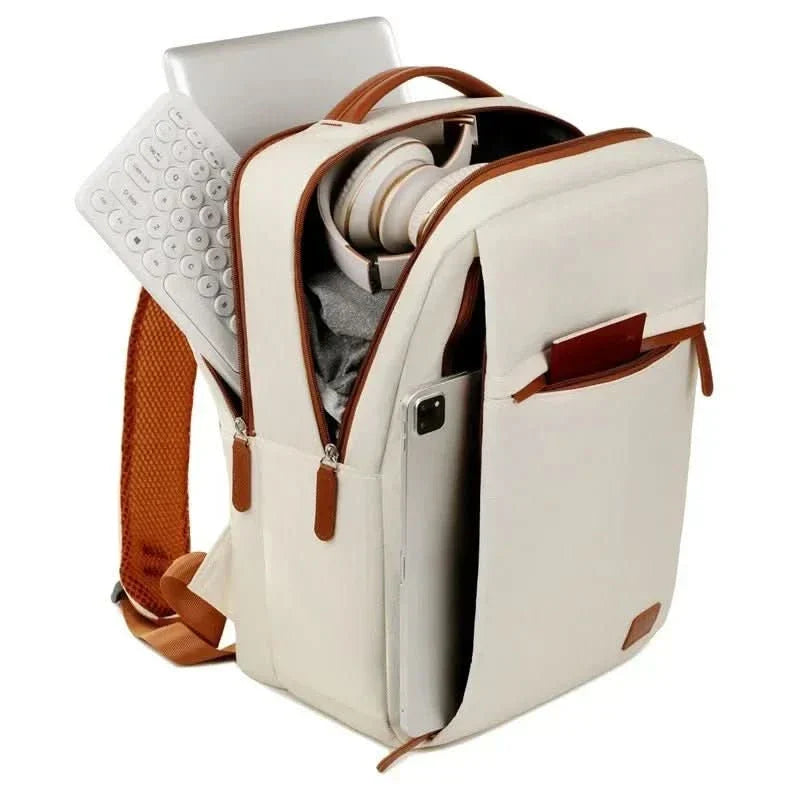 Travel Backpack with Laptop Compartment and USB Port for Everyday & Business Trips
