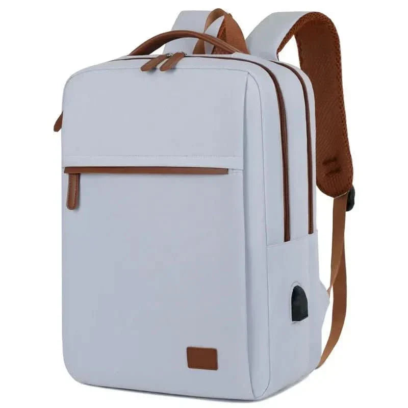 Travel Backpack with Laptop Compartment and USB Port for Everyday & Business Trips