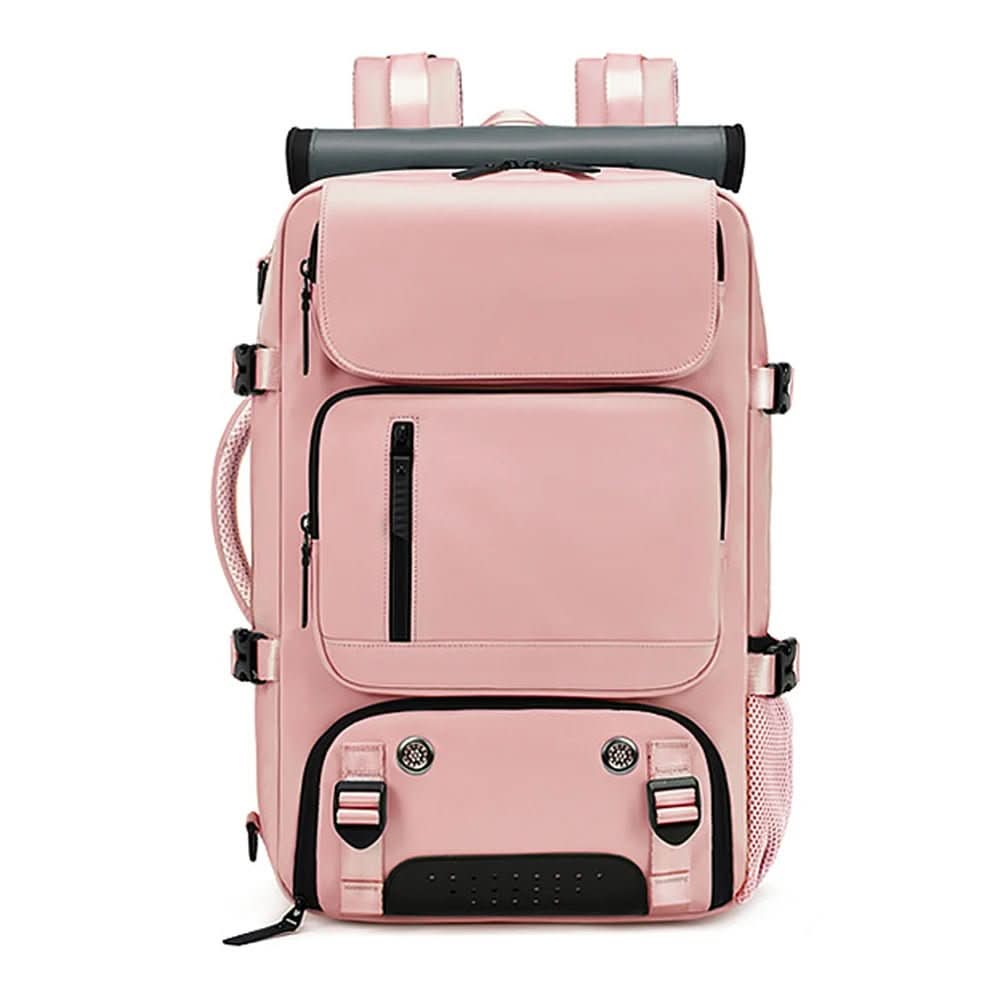 Travel Backpack with USB Port, Shoe Compartment & Anti-Theft Pocket