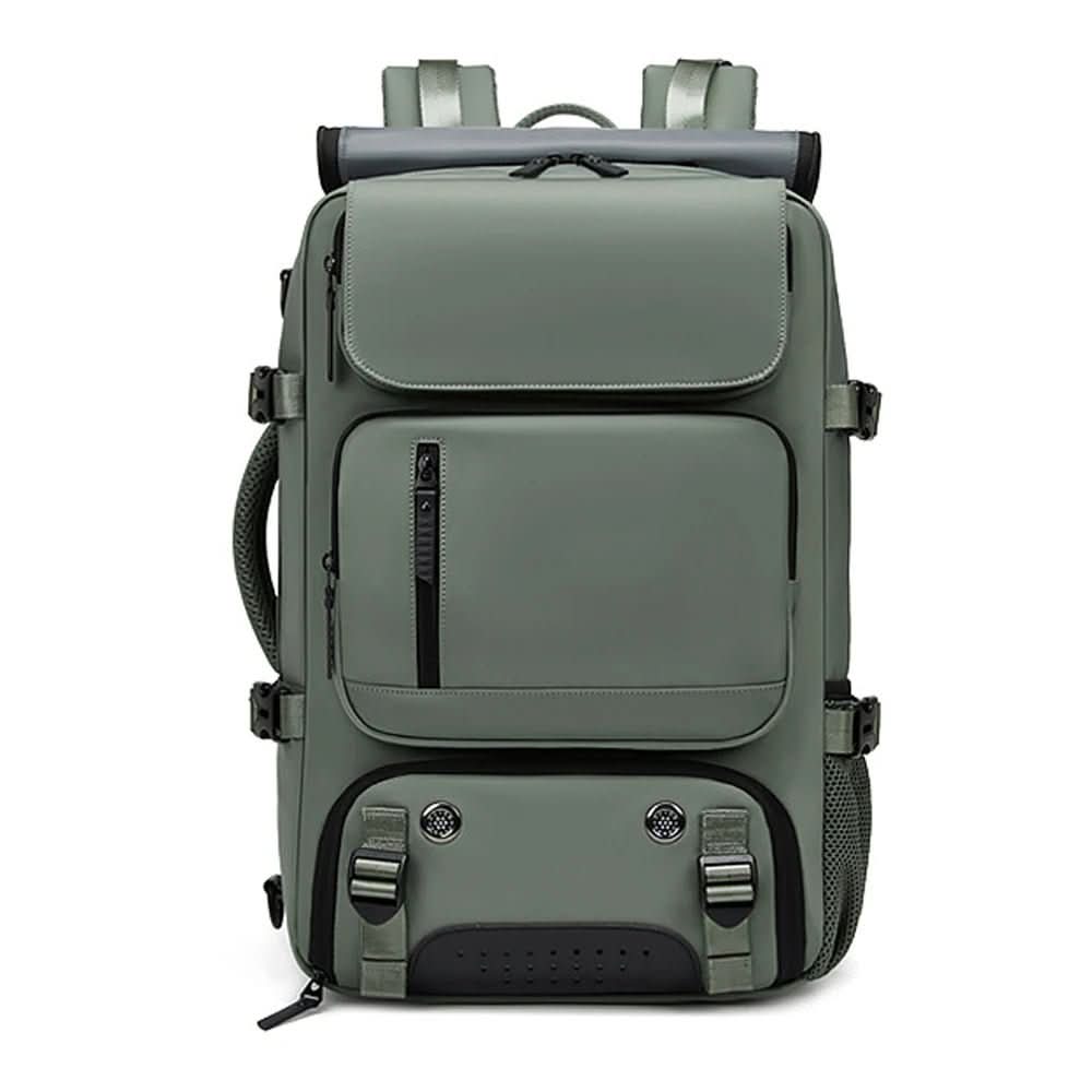 Travel Backpack with USB Port, Shoe Compartment & Anti-Theft Pocket