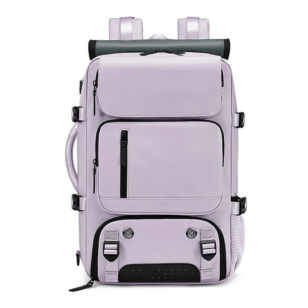 Travel Backpack with USB Port, Shoe Compartment & Anti-Theft Pocket