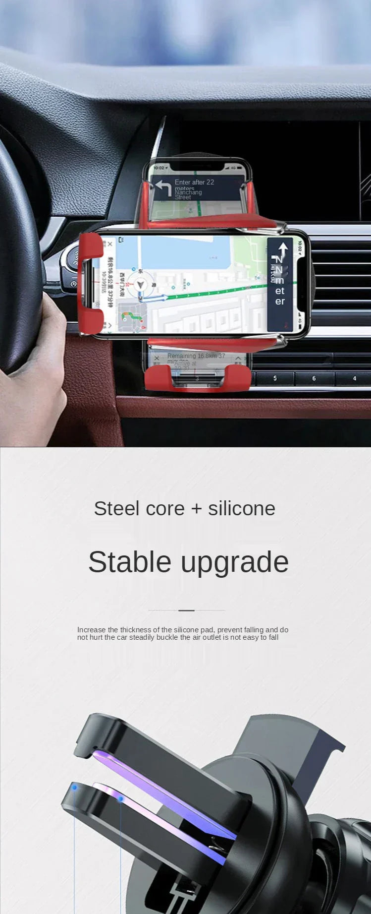 Tubby Wireless Car Charger with Smart Sensor