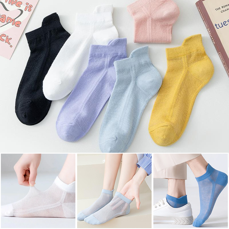 Ultra-thin liner socks – non-slip no-show socks