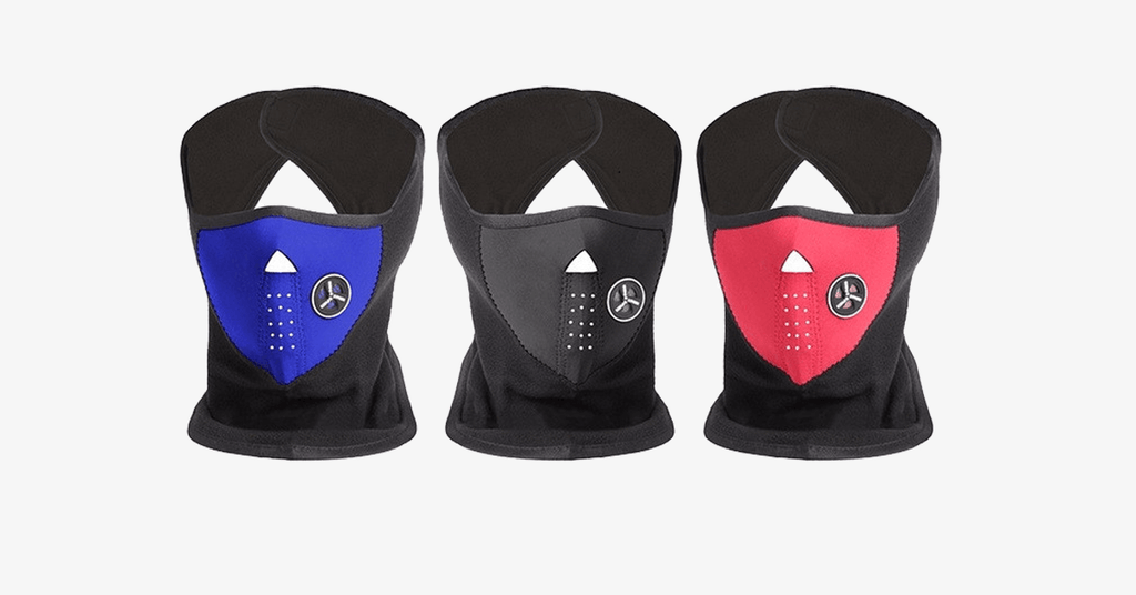 Unisex Fleece Ski Mask – Windproof Face, Neck & Ear Protection