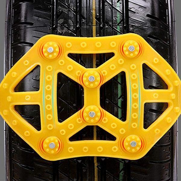 Universal Winter Tire Chains for All Terrain – Fits Cars, SUVs & Trucks