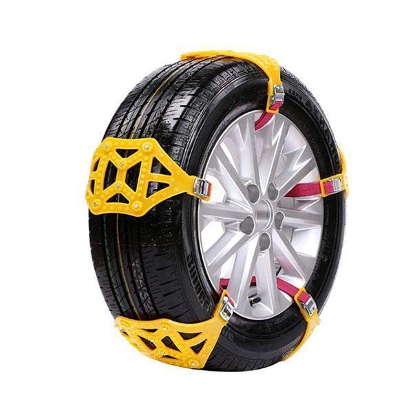 Universal Winter Tire Chains for All Terrain – Fits Cars, SUVs & Trucks