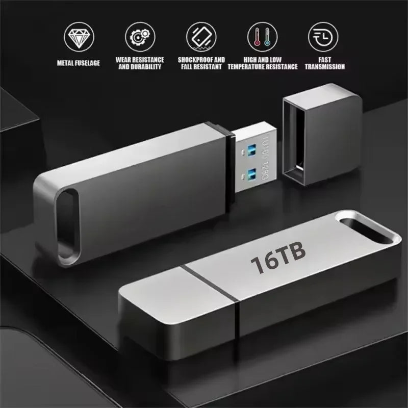 USB 3.2 Flash Drive – High-Speed, Waterproof & Shockproof Storage for Windows and Mac
