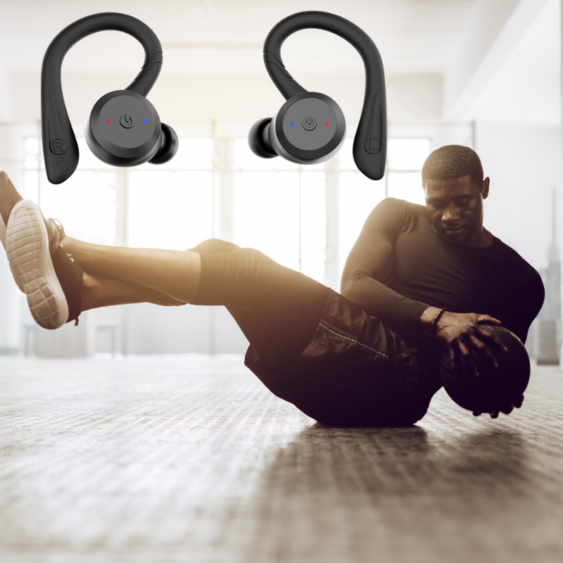 Vega Sport Earbuds: Waterproof, Wireless, 20-Hr Battery