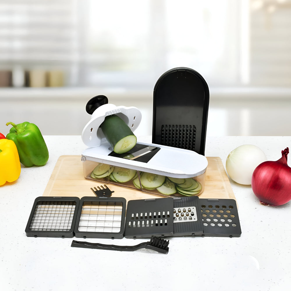 Vegetable Chopper Manual Food Prep Cutter Set