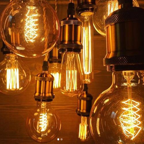 Vintage Edison Light Bulbs