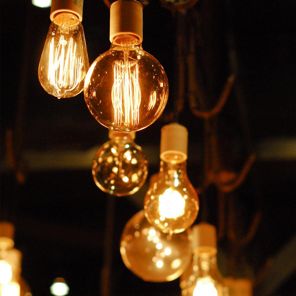 Vintage Edison Light Bulbs