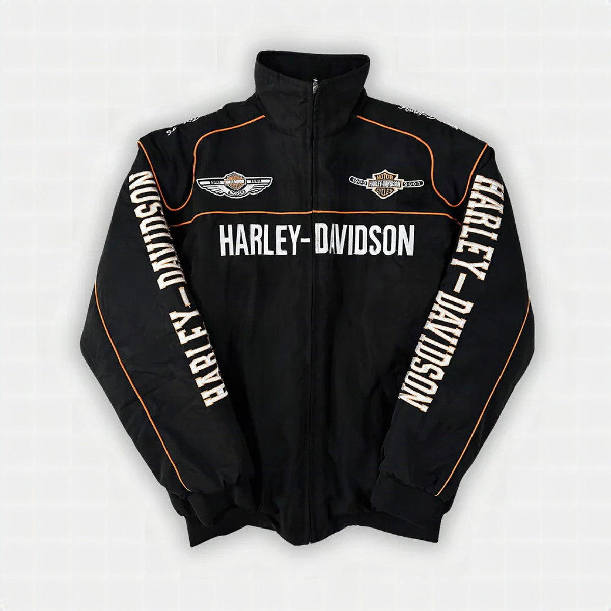 Vintage Harley Davidson Racing Jacket – 100th Anniversary – Unisex – Retro