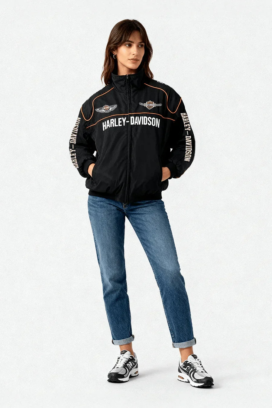 Vintage Harley Davidson Racing Jacket – 100th Anniversary – Unisex – Retro