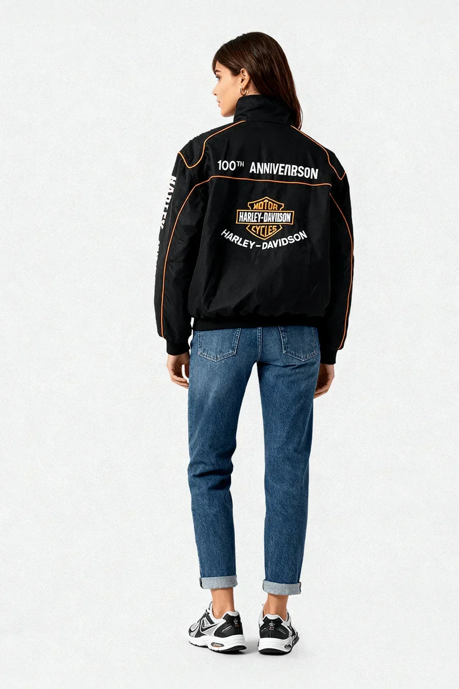 Vintage Harley Davidson Racing Jacket – 100th Anniversary – Unisex – Retro