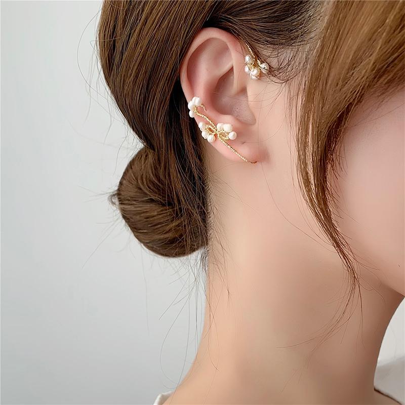 Vintage Pearl Ear Cuffs