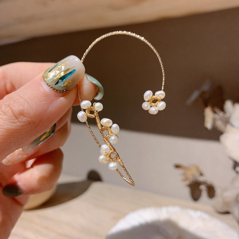 Vintage Pearl Ear Cuffs