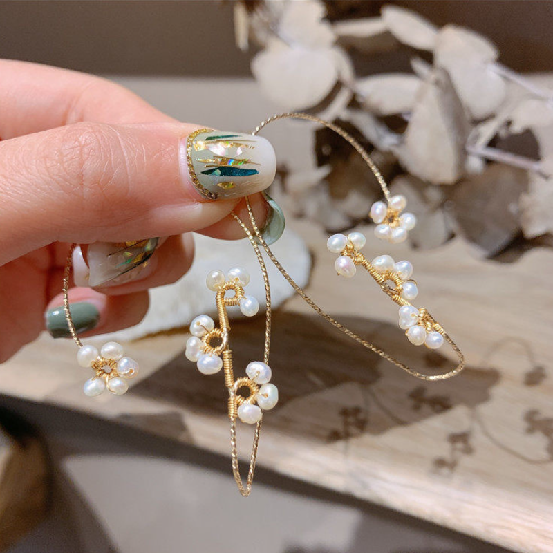 Vintage Pearl Ear Cuffs