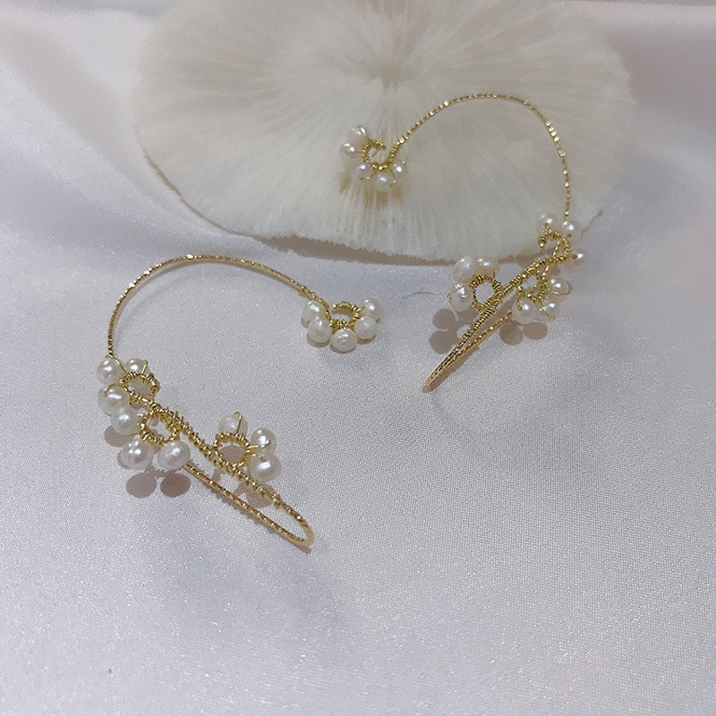 Vintage Pearl Ear Cuffs