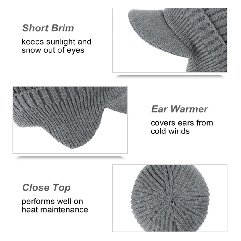 Visto Beanie - Stylish Winter Hat with Ear Flaps