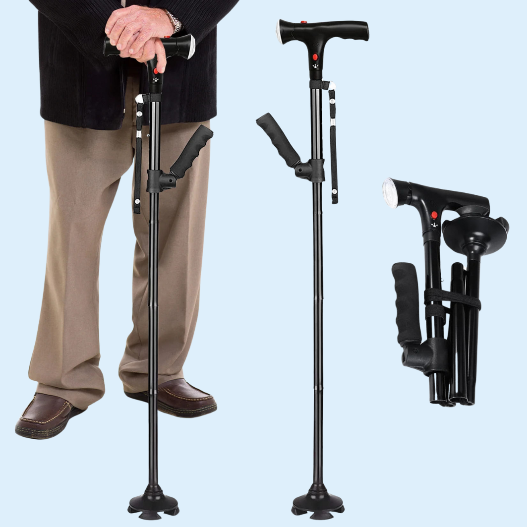 Walking Cane – Ergonomic, Lightweight Design for Seniors & Mobility Support