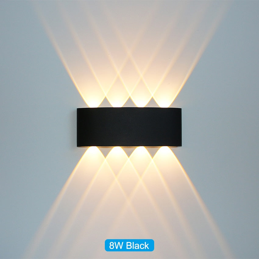 Waterproof LED Wall Sconce for Indoor and Outdoor Use