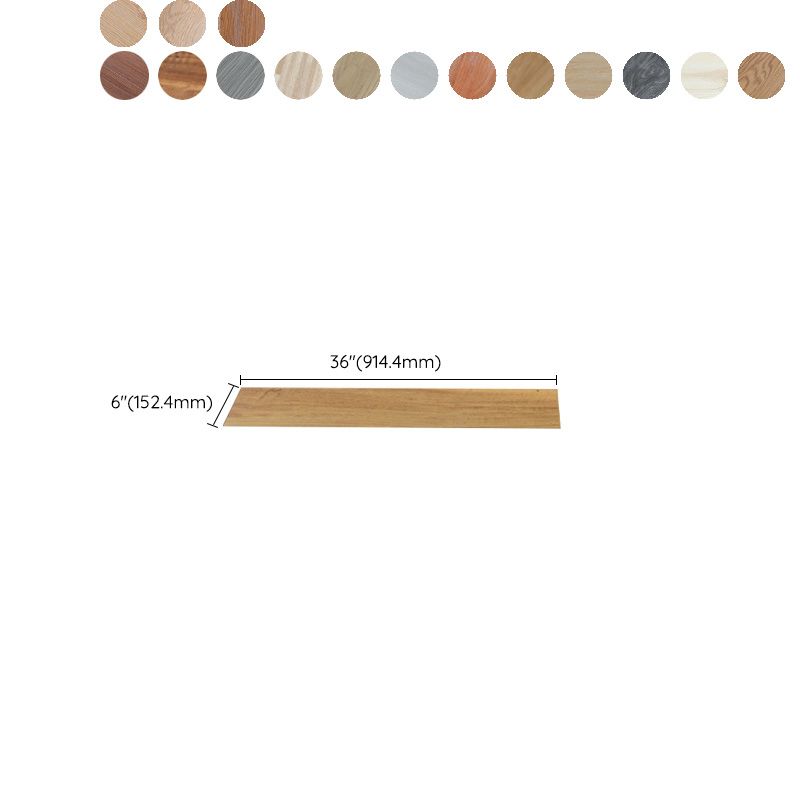 Waterproof Peel and Stick Vinyl Plank Flooring - Fire Resistant Wood Look