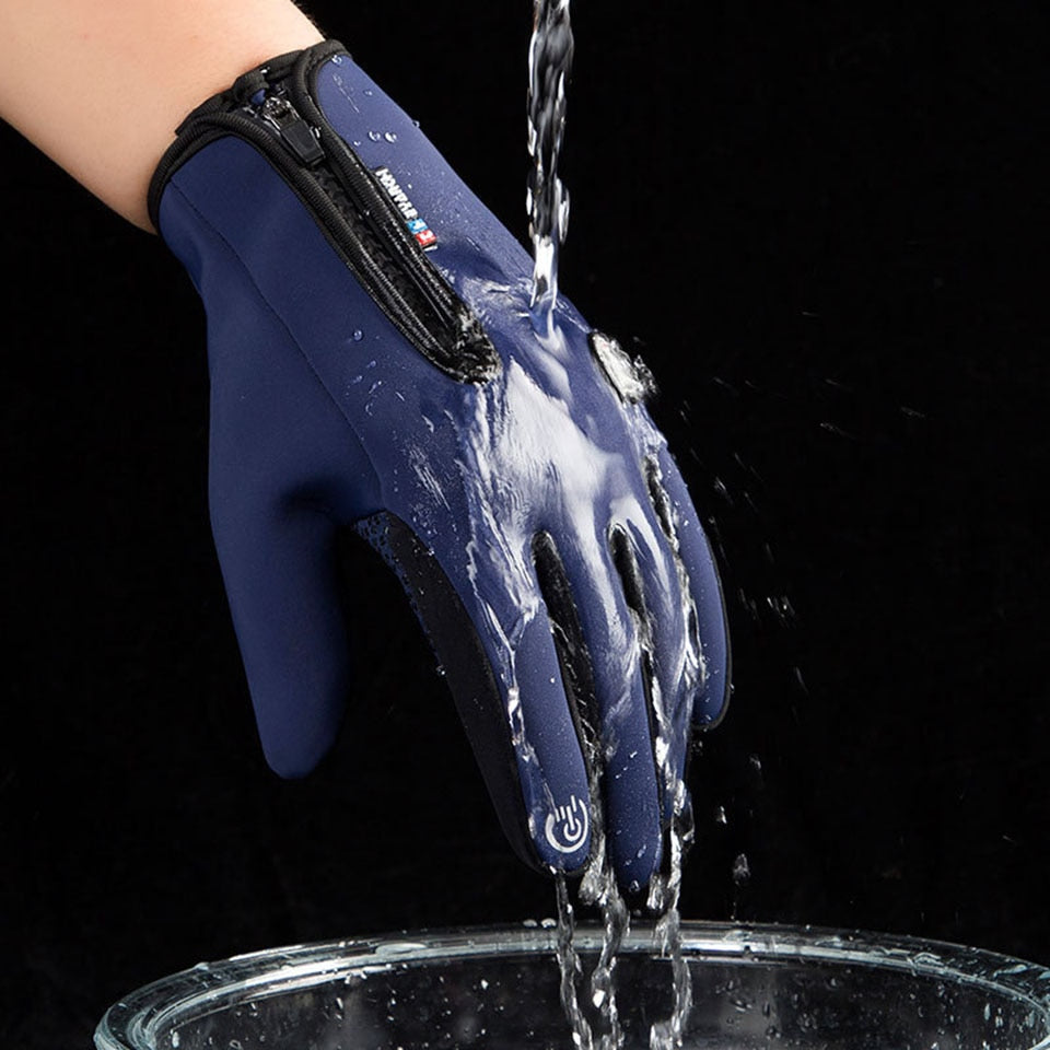 Waterproof Thermal Gloves for Winter with Touchscreen Capability