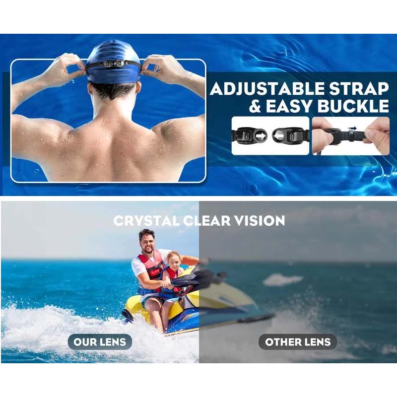 Breitblick Anti-Fog Swim Goggles