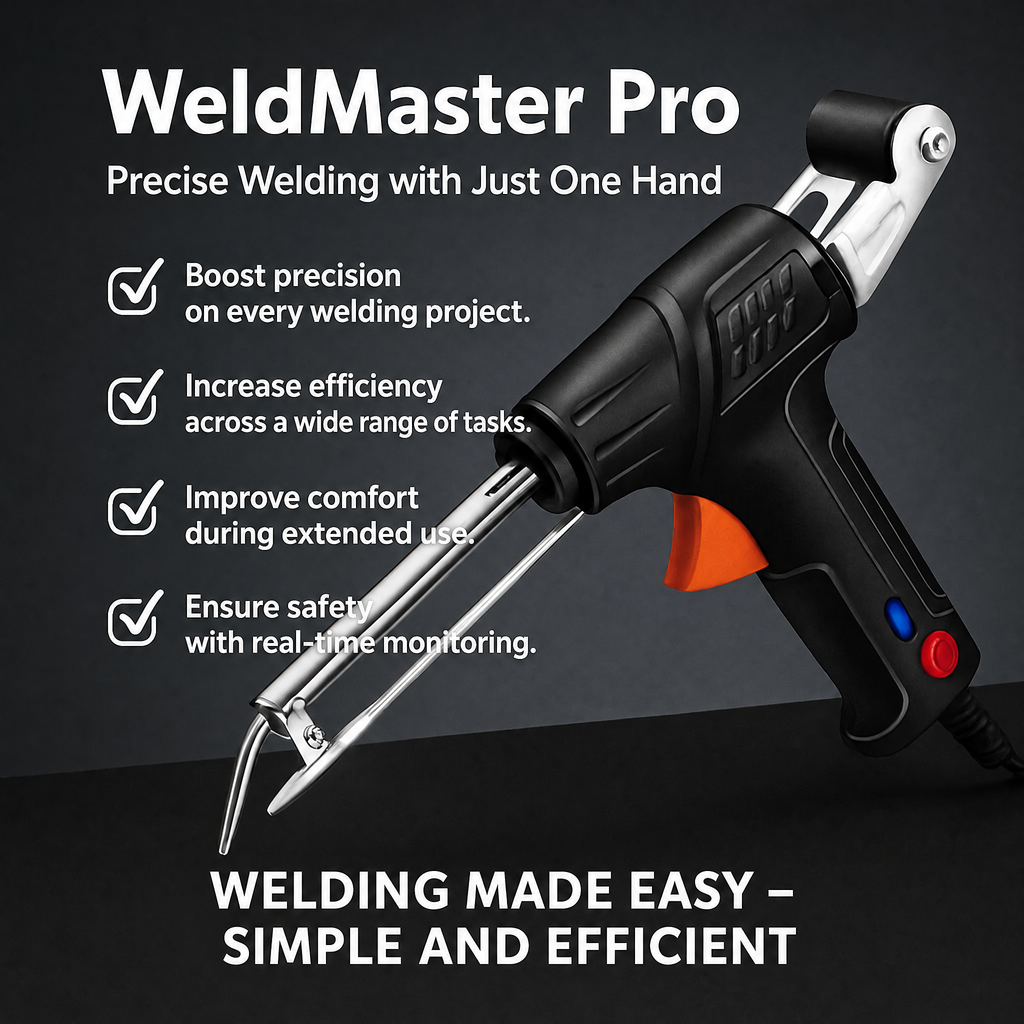 WeldMaster Pro – Precise Welding with One Hand