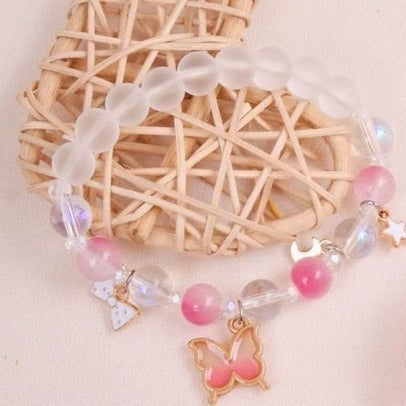 Whimsical Butterfly Charm Bracelet
