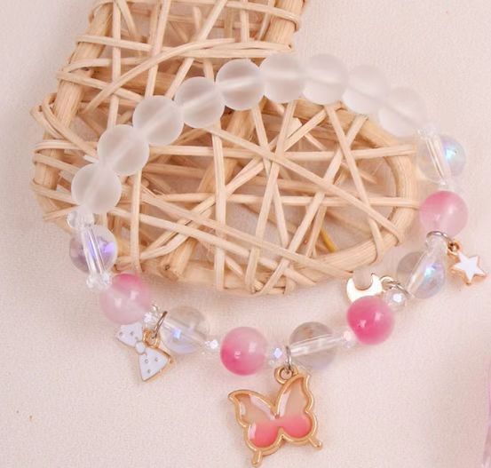 Whimsical Butterfly Charm Bracelet