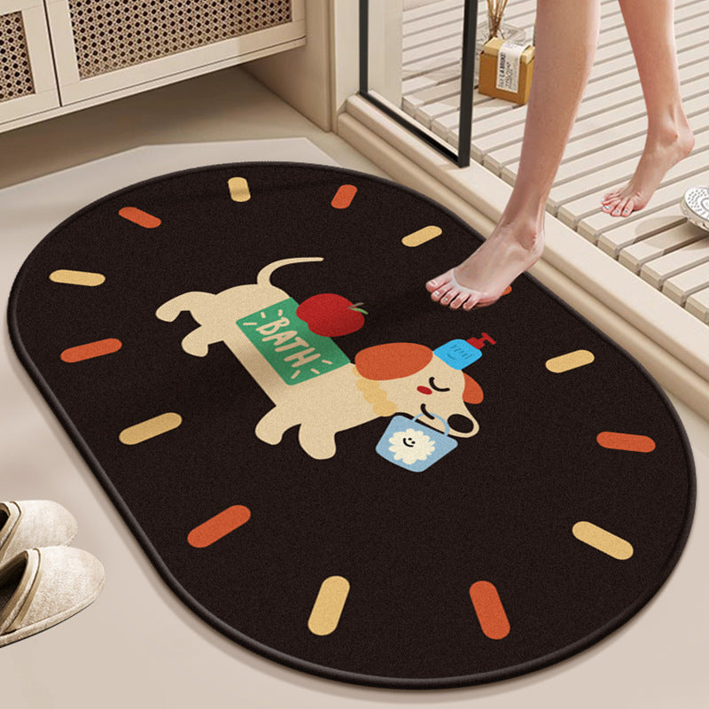 Whimsical Kitten Decorative Area Rug