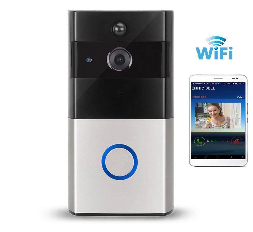 WiFi Video Doorbell Camera with Motion Detection and Night Vision