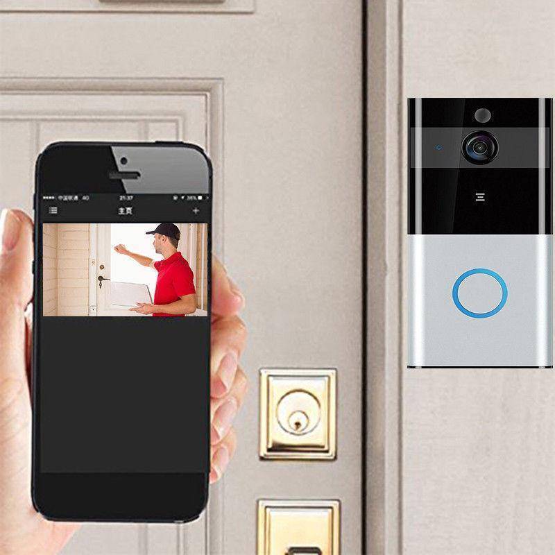WiFi Video Doorbell Camera with Motion Detection and Night Vision