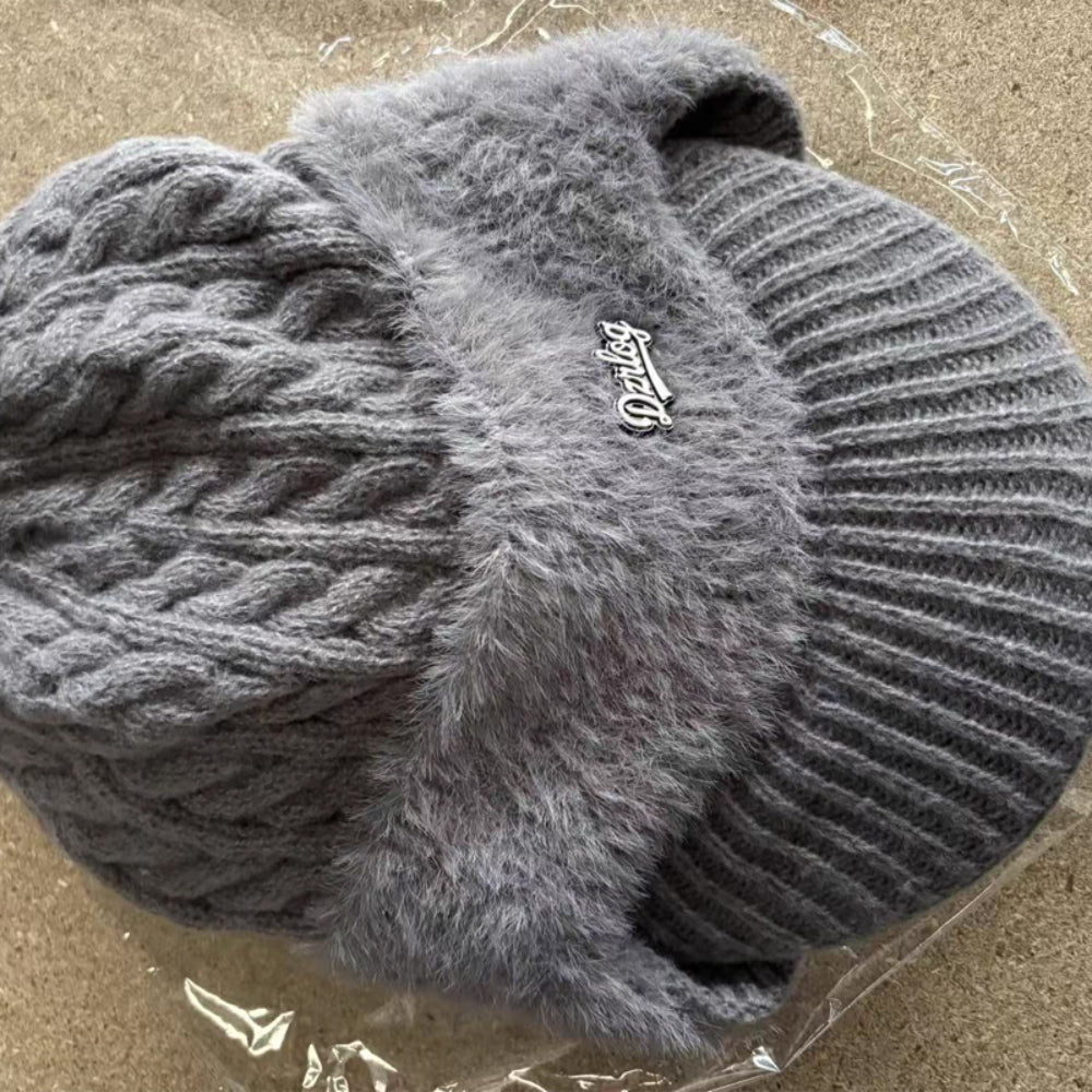 Winter Hat Trapper Ear Flap Knit Cap
