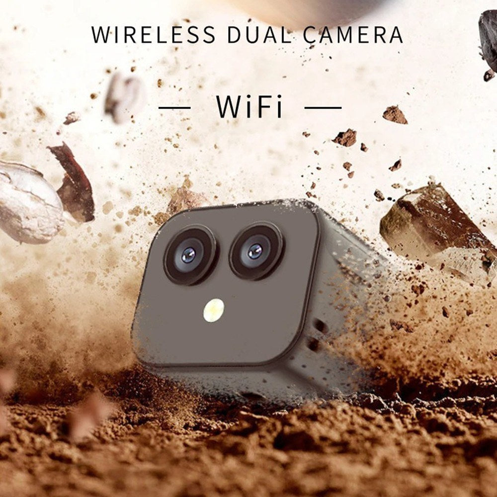 Wireless 4K Security Camera with 170° Wide Angle & Two-Way Audio