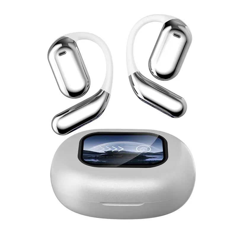 Wireless Bluetooth Earbuds with Smart Touchscreen Charging Case
