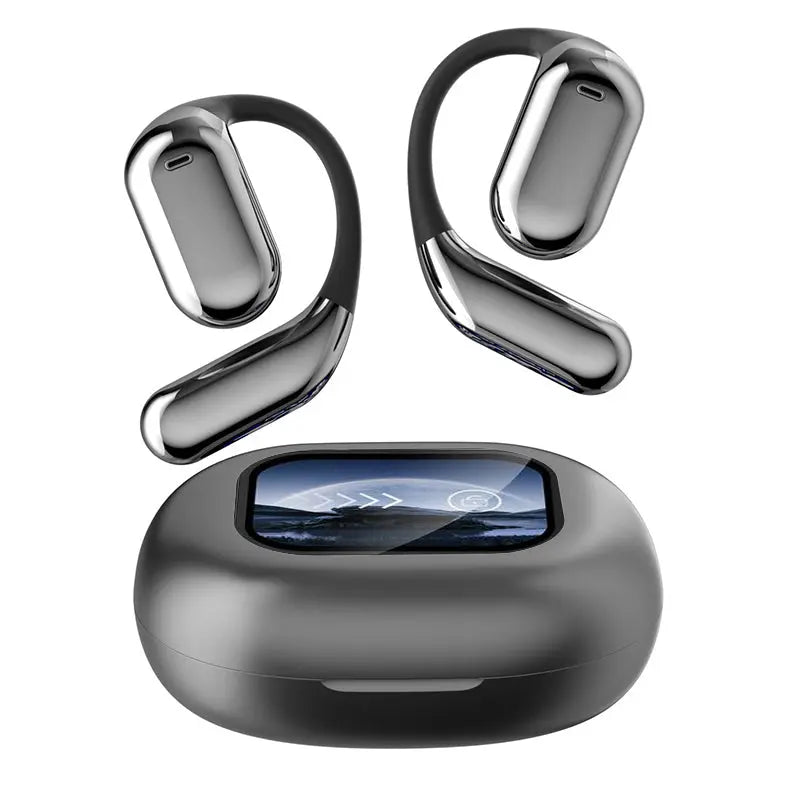 Wireless Bluetooth Earbuds with Smart Touchscreen Charging Case