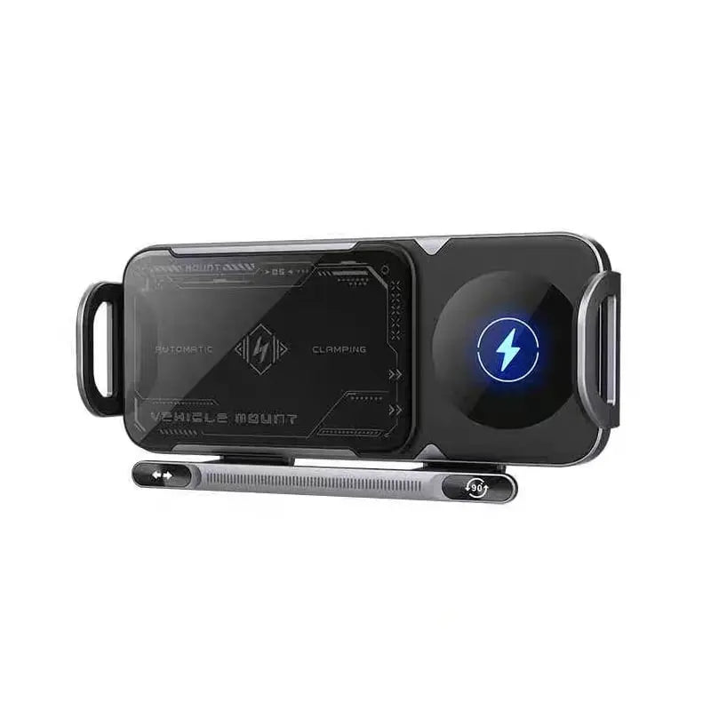 Wireless Charging Car Phone Mount with Auto-Grip