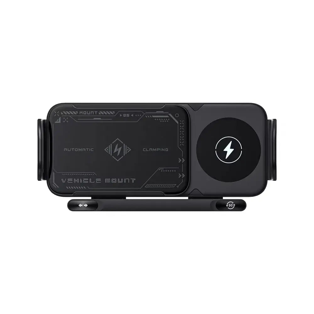 Wireless Charging Car Phone Mount with Auto-Grip