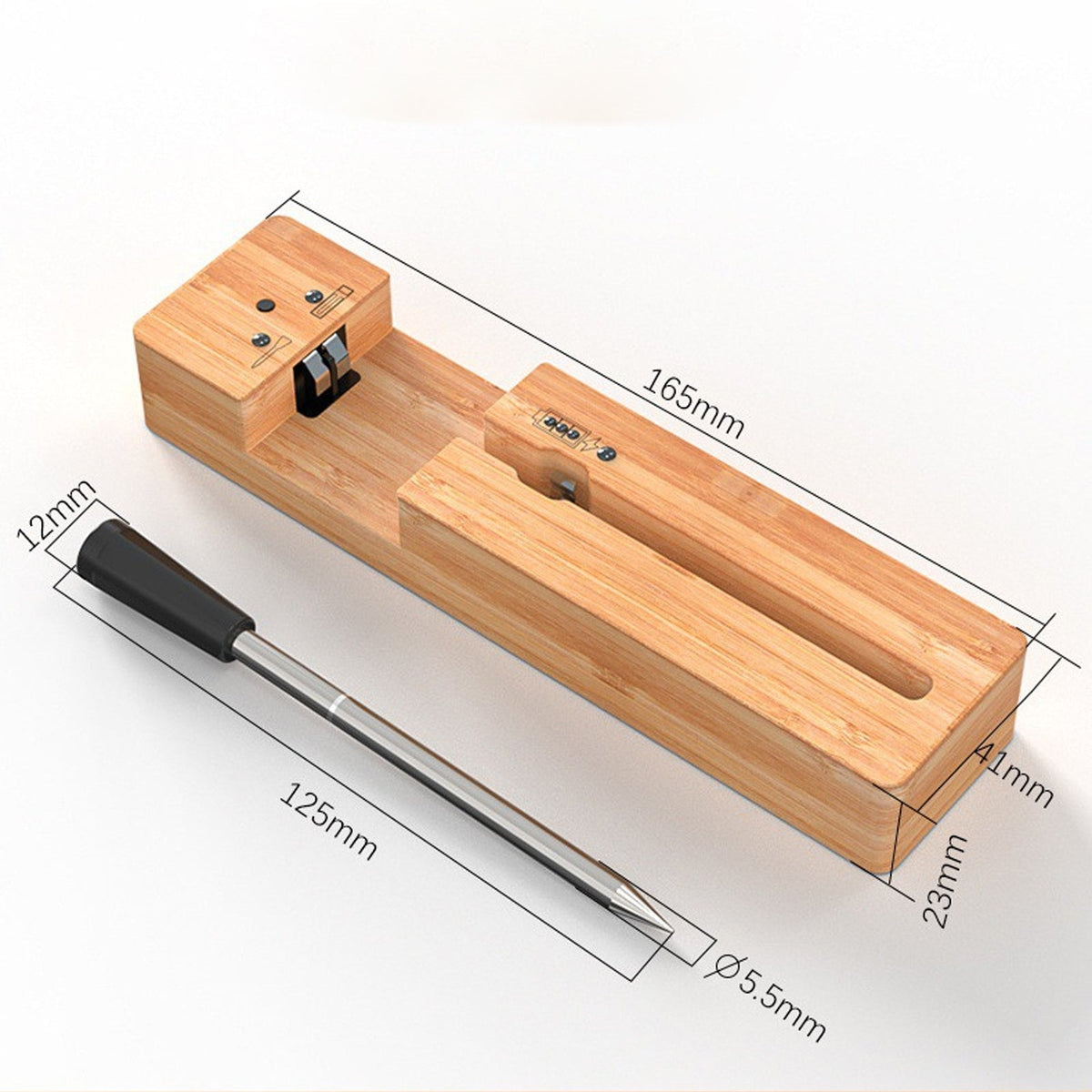 Wireless Meat Thermometer – Perfect Steaks, BBQ, Fish & Turkey Every Time