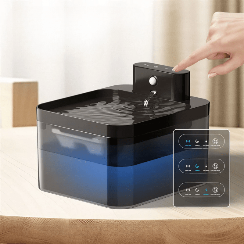Wireless Motion-Sensor Cat Water Fountain