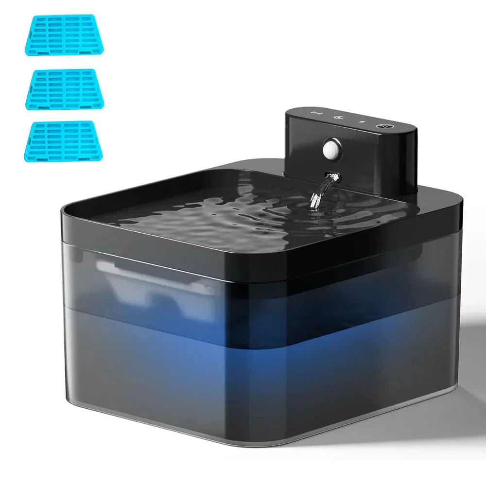 Wireless Motion-Sensor Cat Water Fountain
