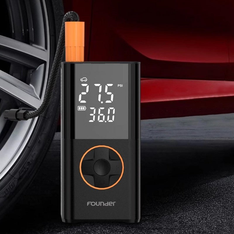 Wireless Portable Tire Inflator with Pressure Monitoring