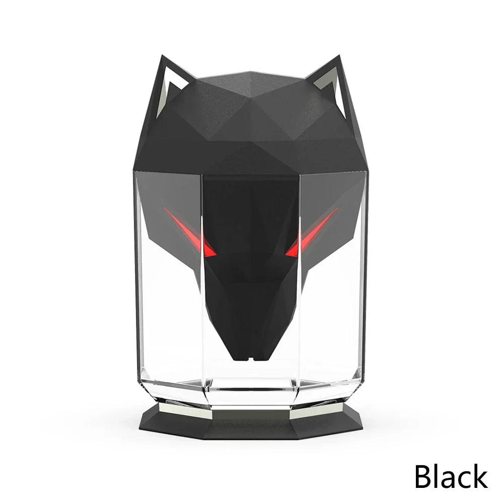 Wolf Head Aromatherapy Humidifier Night Light