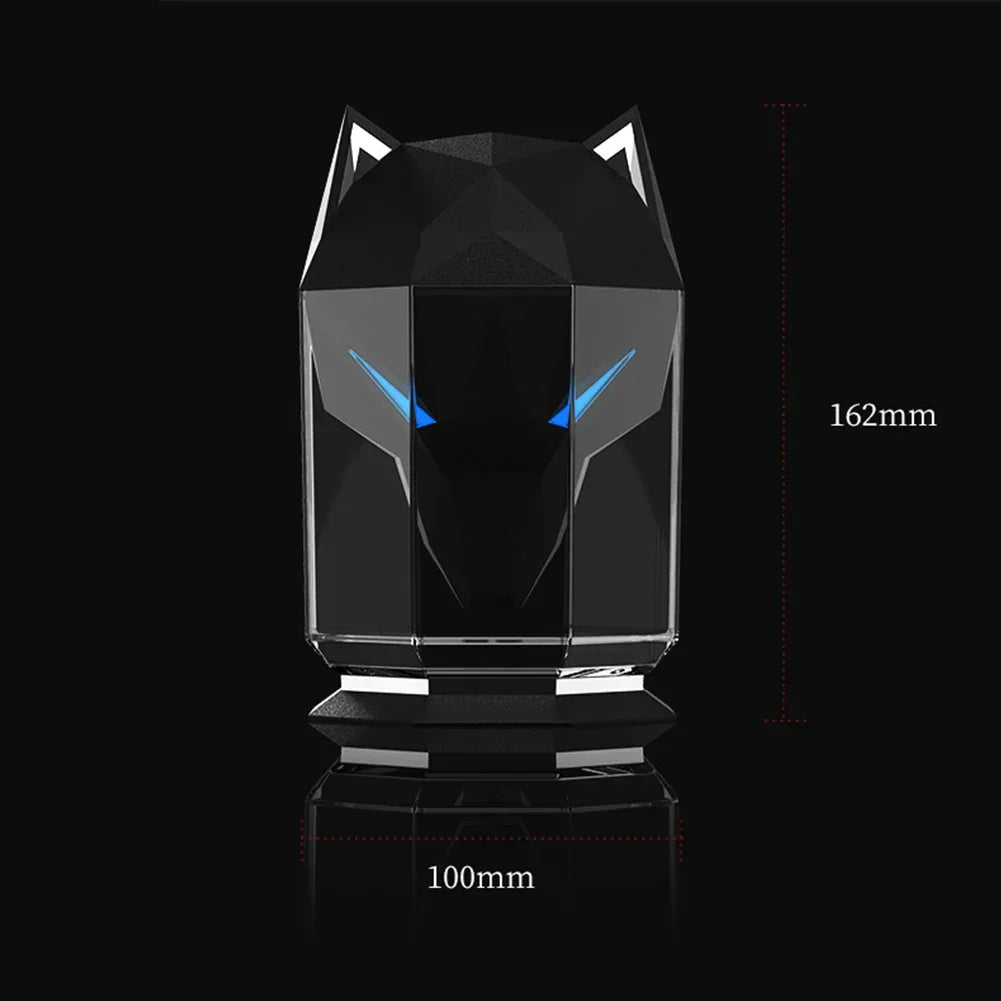 Wolf Head Aromatherapy Humidifier Night Light