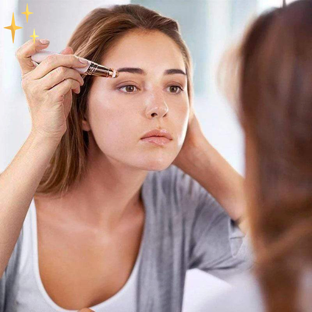 Women's 2-in-1 Eyebrow Trimmer – Painless Hair Removal